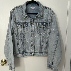 Jess Lea bling bling jean jacket